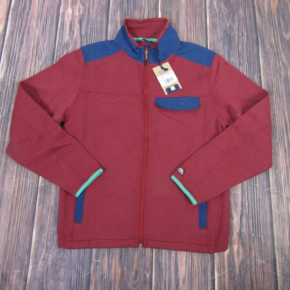 Chubbies‎ NEW NWT Mens Small Red Full Zip Jacket The Cabernet